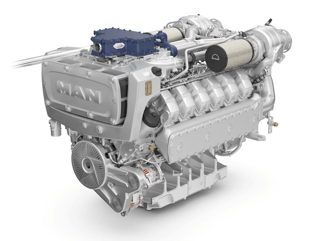 New MAN Hydrogen powered dual fuel engine